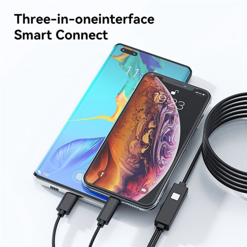 Handheld Digital Microscope Camera 50X-1600X USB Pocket Microscopes Camera with 8 Adjustable LED for Ios Android 1