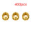 400Pcs M3 Thread Knurled Brass Threaded Heat Set Heat Resistant Insert Embedment Nut,M3X5X4,For 3D Printer Voron 2.4 Etc 3