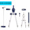 9Pc Drafting Compass for Geometry Set Tool Compass Drawing Tool for Geometry for Drafting, Math, Drawing, Engineer Tool 2