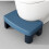 Blauer PP-WC-Hockergeschirr, 27x17x25x42,5cm 9
