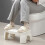 Blauer PP-WC-Hockergeschirr, 27x17x25x42,5cm 5