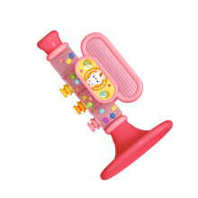 Toy per bambini Tromba Rosa Colori vivaci Giocattolo musicale multi-funzione in ABS