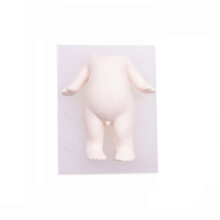 Cartoon Cute Boy Body-shape Silicone Mould Baby Shower Birthday