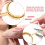 12 Pcs/set Invisible Clips Guard Ring Sizer Invisible Ring Size 4
