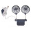 Space-Saving Clip On Computer Fan 3 Speed Settings 6.6ft USB Cable 10