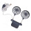 Space-Saving Clip On Computer Fan 3 Speed Settings 6.6ft USB Cable 6