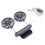 Space-Saving Clip On Computer Fan 3 Speed Settings 6.6ft USB Cable 14
