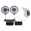 Space-Saving Clip On Computer Fan 3 Speed Settings 6.6ft USB Cable 2
