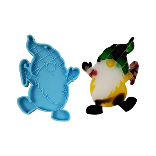 Soft and Reusable Silicone Mold Keychain Making Supplies-7
