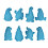 Soft and Reusable Silicone Mold Keychain Making Supplies-7 2