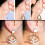 Coussinets de Support pour boucles d'oreilles, patchs pour-Blanc 4