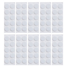 Coussinets de Support pour boucles d'oreilles, patchs pour-Blanc
