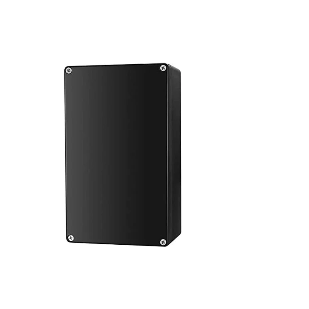 Connector Junction Box, Abs Plastic Project Box With Good Airtightness And Suitable For Indoor And Outdoor Power Cables, Black 200X120x75 Mm 9173940235274
