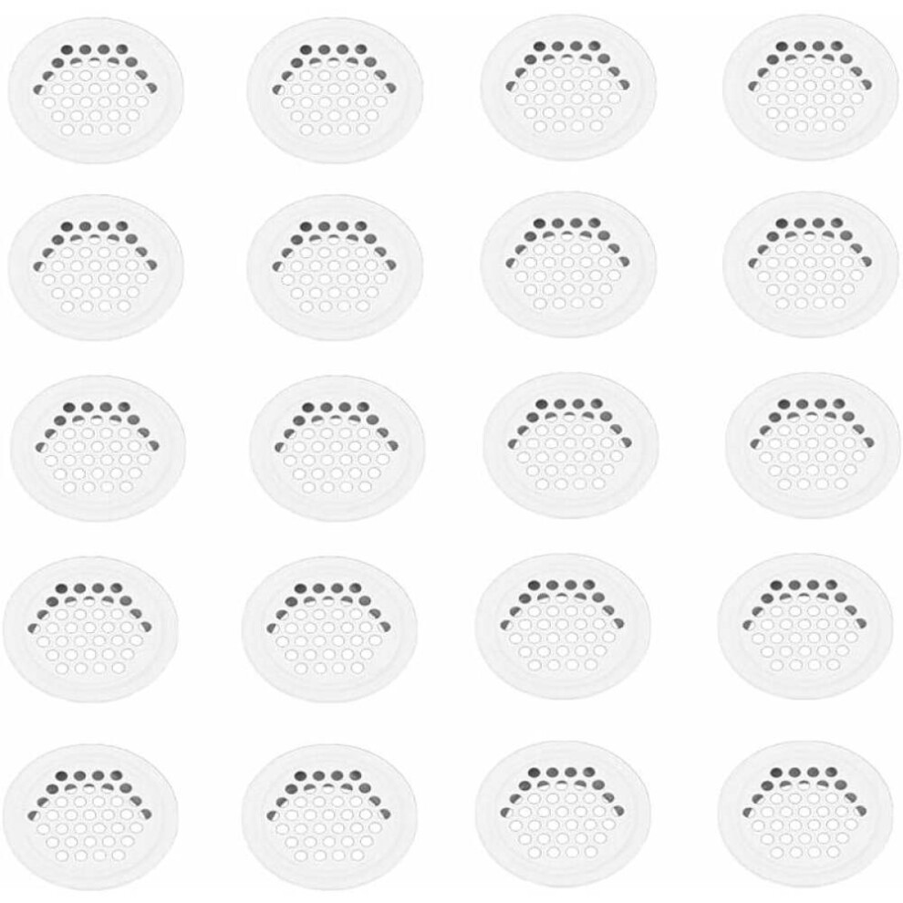 Circulating Freshness, Stainless Steel Honeycomb Design Vent, Round Mesh Hole For Kitchen Bathroom Cabinet Wardrobe 9405630856910