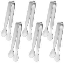 Küchenzange, Mini-Servierbesteck aus Edelstahl für unübertroffene Langlebigkeit, mit ergonomischem Design für einfache Handhabung