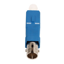 Faseroptik-Adapter SC-Stecker männlich zu ST-Buchse weiblich 1310nm bis 1550nm, niedrige Verluste, Einzelmodus