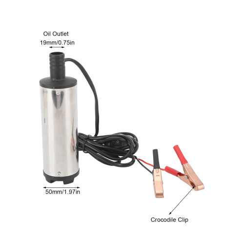 Pompe extractrice électrique mini à diesel, 70W, levée de 2,5 m 1