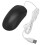 Mouse ottico cablato 1200 DPI USB ergonomico nero per laptop e PC 14