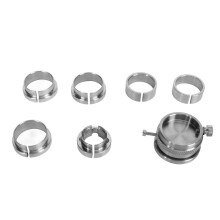 Supporto per movimento di orologio in acciaio inossidabile, strumento di riparazione per orologi con design resistente e robusto per lo smontaggio di