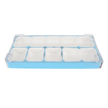 Rubber Lined Watch Storage Box Stackable Container For Watchmakers With Removable Trays Long Lasting Construction Durable For Daily Use
