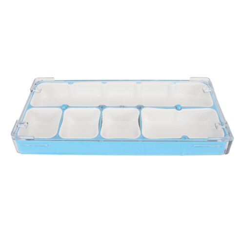 Rubber Lined Watch Storage Box Stackable Container For Watchmakers With Removable Trays Long Lasting Construction Durable For Daily Use