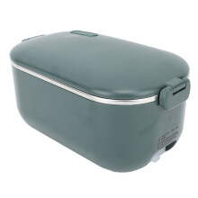 Elektrische Lunchbox 48W 1L Edelstahl Tragbarer Lebensmittelwärmer für unterwegs