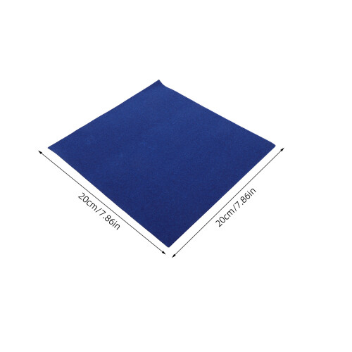 25Stk Einweg Handtücher 8"X8" Leinen Dunkelblau 2