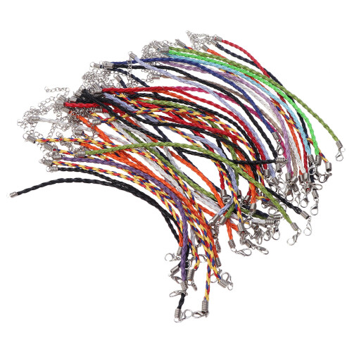 30St Duurzame Nepleren String Met Sluiting Voor Sieraden