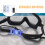 6Pcs Universal Plastic Swim Goggles Buckles Clips for Secure Strap Fit 9