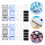 6Pcs Universal Plastic Swim Goggles Buckles Clips for Secure Strap Fit 11