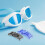 6Pcs Universal Plastic Swim Goggles Buckles Clips for Secure Strap Fit 7