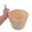 1Set Sauna Emmer Set Hout Beige - Ergonomische Saunalepel 4