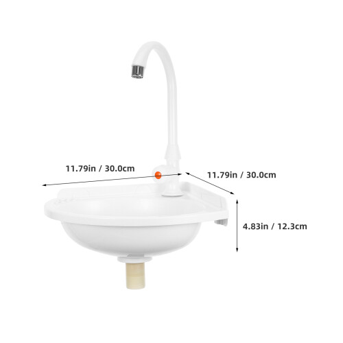 Wall Mount Sink: Mini Lavabo De Para Y Cuarto De Servicio 2