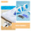 6Pcs Universal Plastic Swim Goggles Buckles Clips for Secure Strap Fit 8