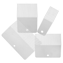 4 Roestvrijstalen Entrooster Voor Gipsplaat Wanddecoratie