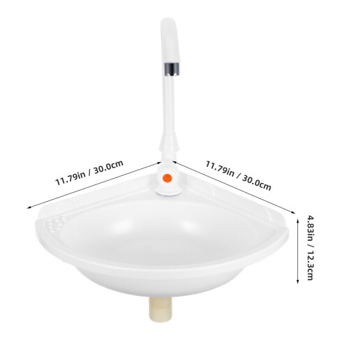Wall Mount Sink: Mini Lavabo De Para Y Cuarto De Servicio 1