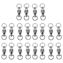 20St Metalen Swivel Clips Roterend Met Kogellager Huis En