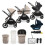 My Babiie MB220 3-in-1 Travel System with Base - Mink 1