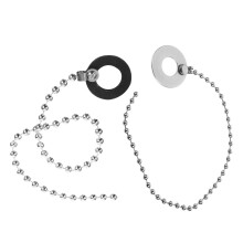 2Ud Accesorios De Platillo Jazz, Cadena Sizzler De Aleación Multicolor