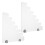 Transparante Messenhouder Wandrek - Afneembaar En Compact 10