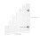 Transparante Messenhouder Wandrek - Afneembaar En Compact 2