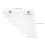 Transparante Messenhouder Wandrek - Afneembaar En Compact 3