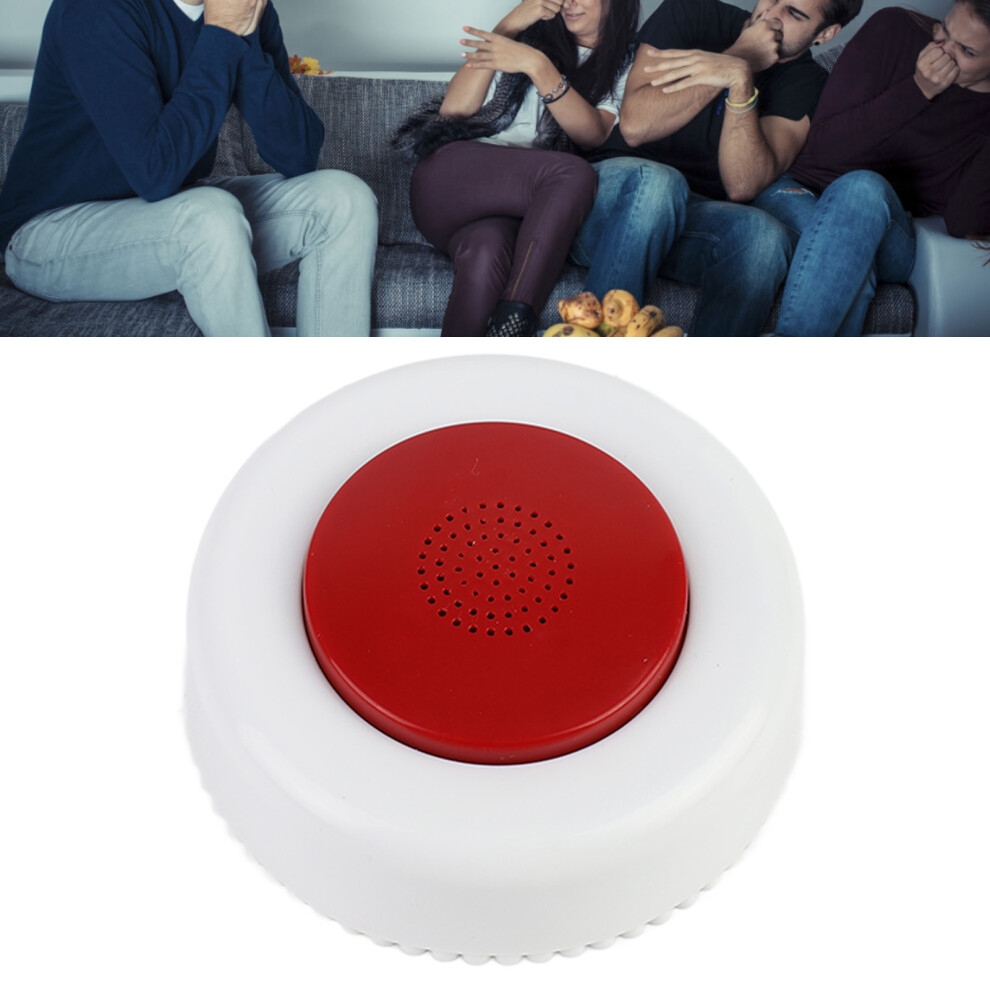 White Wireless Fart Noise Maker With Remote, Pocket Size,