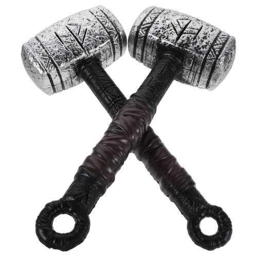 2 Plastic Piratenhamer Kinderkostuum En Feestaccessoire