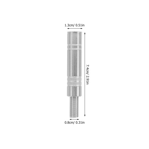 6 Vrouwelijk Vrouwelijk 6,35 Mm Jack Stereo Audioadapter 1