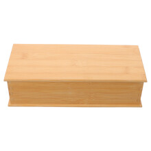 Bamboe Eetstokjesdoos Met Voor Keukenbestek En