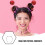 9Pcs Tiara Plástica Preta Com Dentes Para Customizar E Cosplay 8