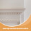 30Pcs Wood Decorative Edge Trim for Cabinets Doors Window Frames Khaki 7