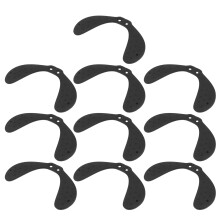 10Ud Almohadillas De Para Gafas Ciclismo Metal Negro Antiniebla