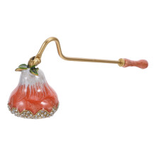 Vintage Flower Candle Snuffer With Long Handle For Home Use